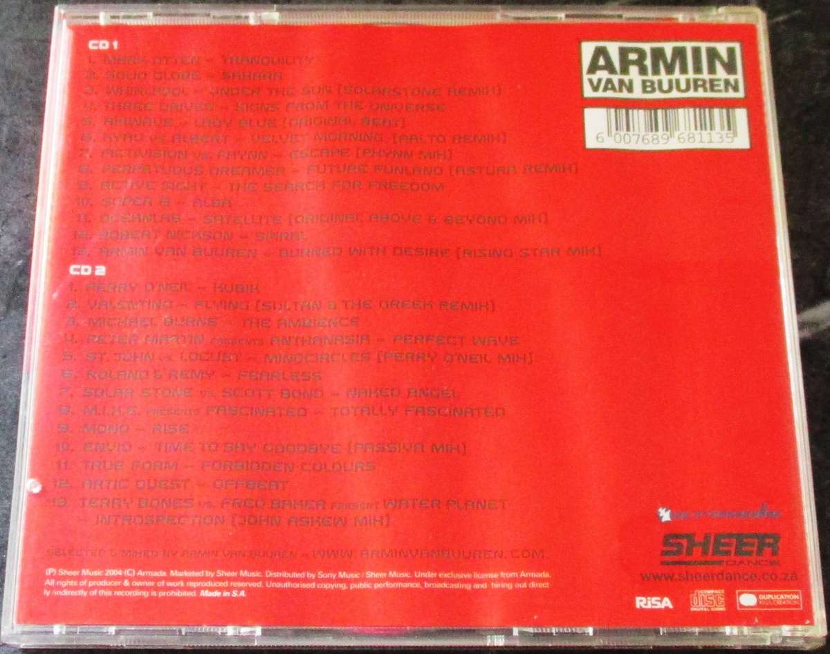ARMIN VAN BUUREN A State of Trance 2004 2xCD [Gx37]