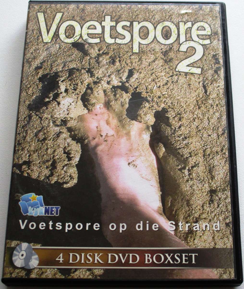 VOETSPORE 2 Voetspore op die Strand 4xDVD [SA Afrikaans shelf]