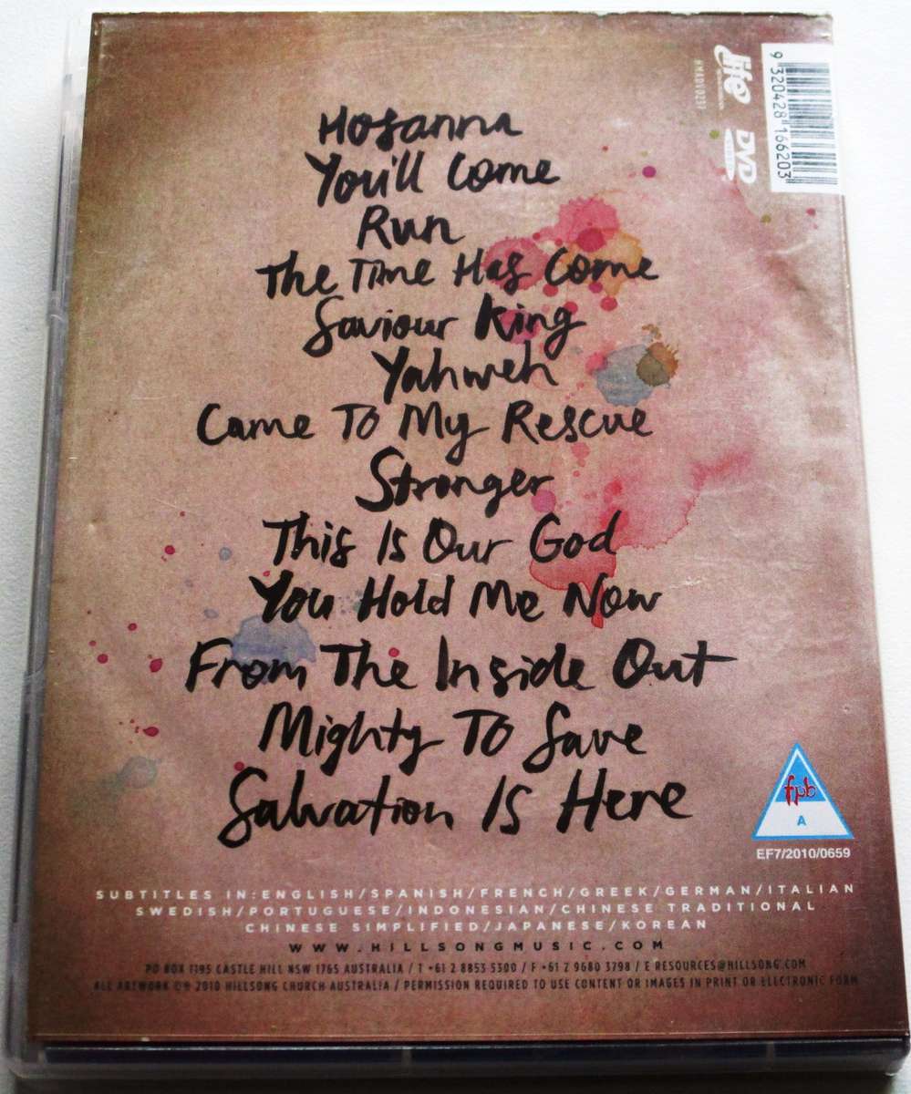 HILLSONG Yahurch DVD [SA Afrikaans shelf]