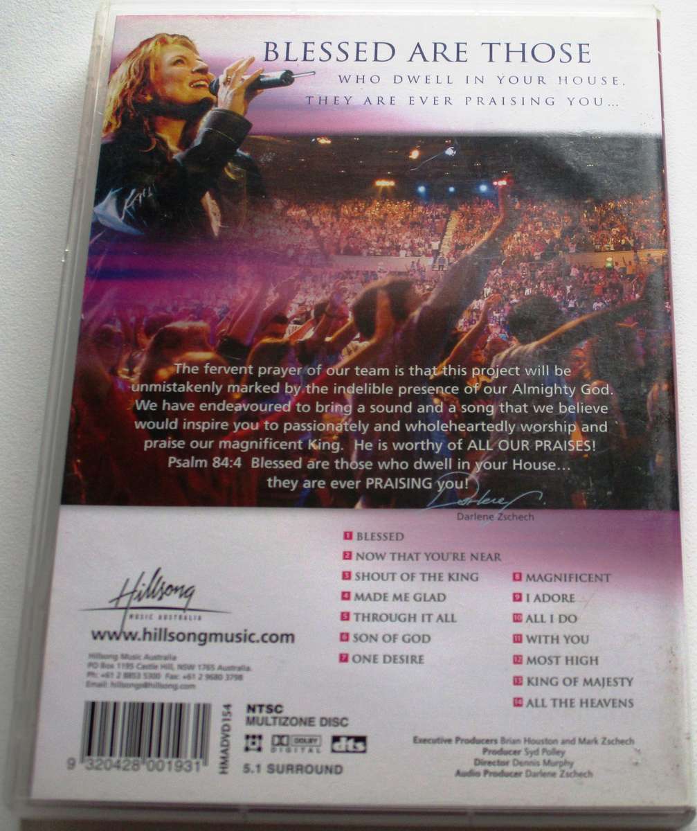 HILLSONG Blessed DVD [SA Afrikaans shelf]