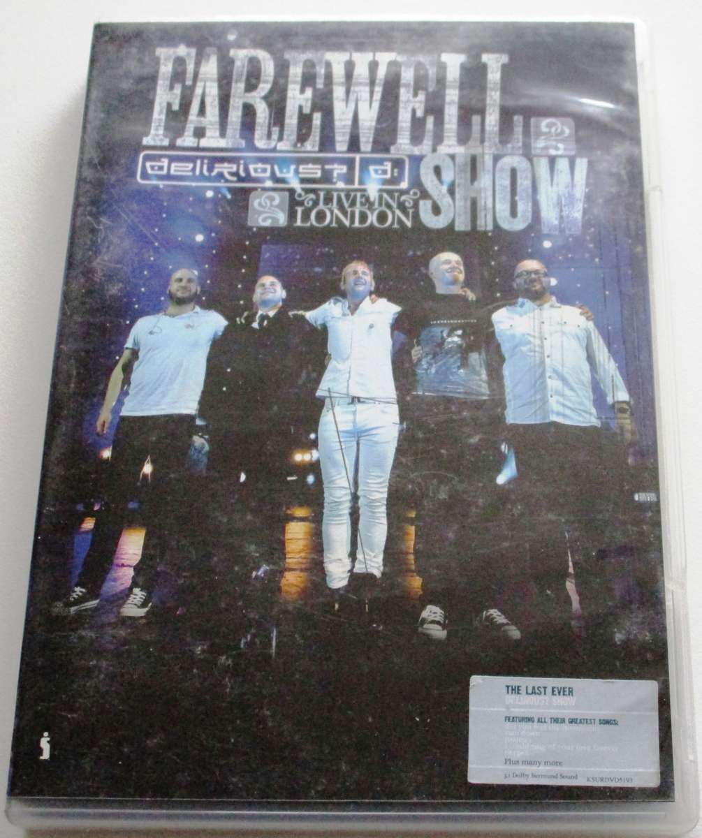 DELIRIOUS? Farewell Show DVD [SA Afrikaans shelf]