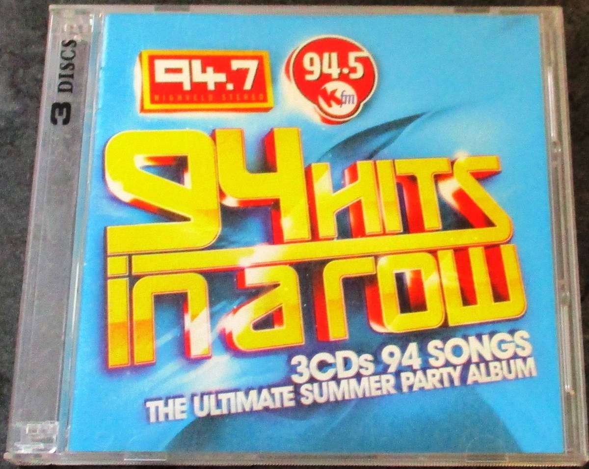 94.7 94 HITS IN A ROW 3xCD [G x 37]