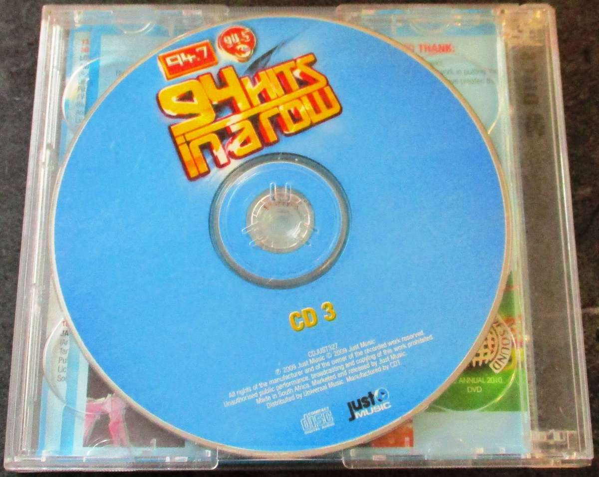 94.7 94 HITS IN A ROW 3xCD [G x 37]