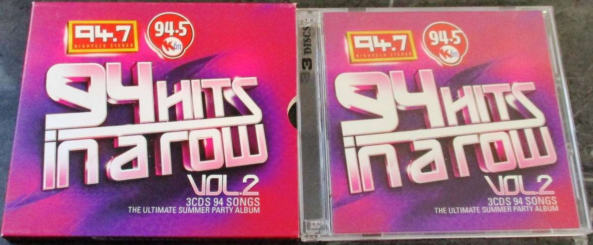 94.7 94 HITS IN A ROW Vol. 2 3xCD [G x 37]
