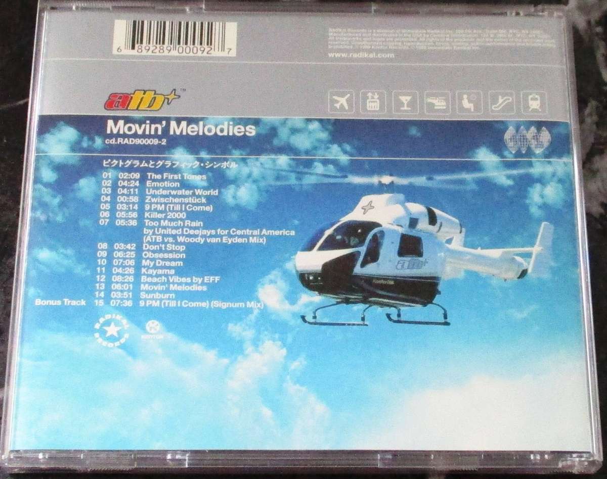 ATB Movin' Melodies CD [G x 37]