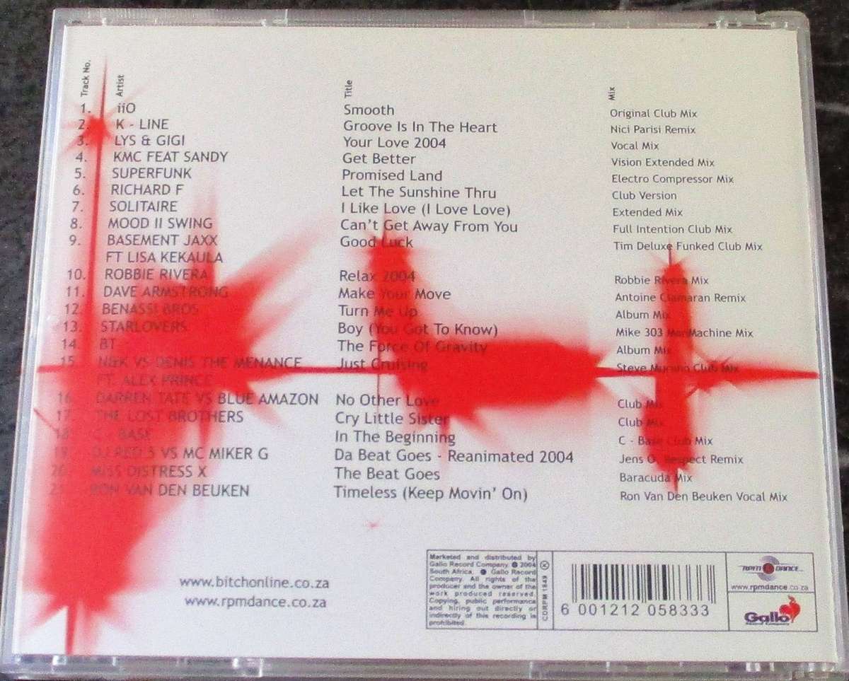 BITCH Welcome to the Club CD [G x 37]