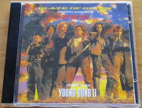 BLAZE OF GLORY Jon Bon Jovi Young Guns II CD [Gx7]