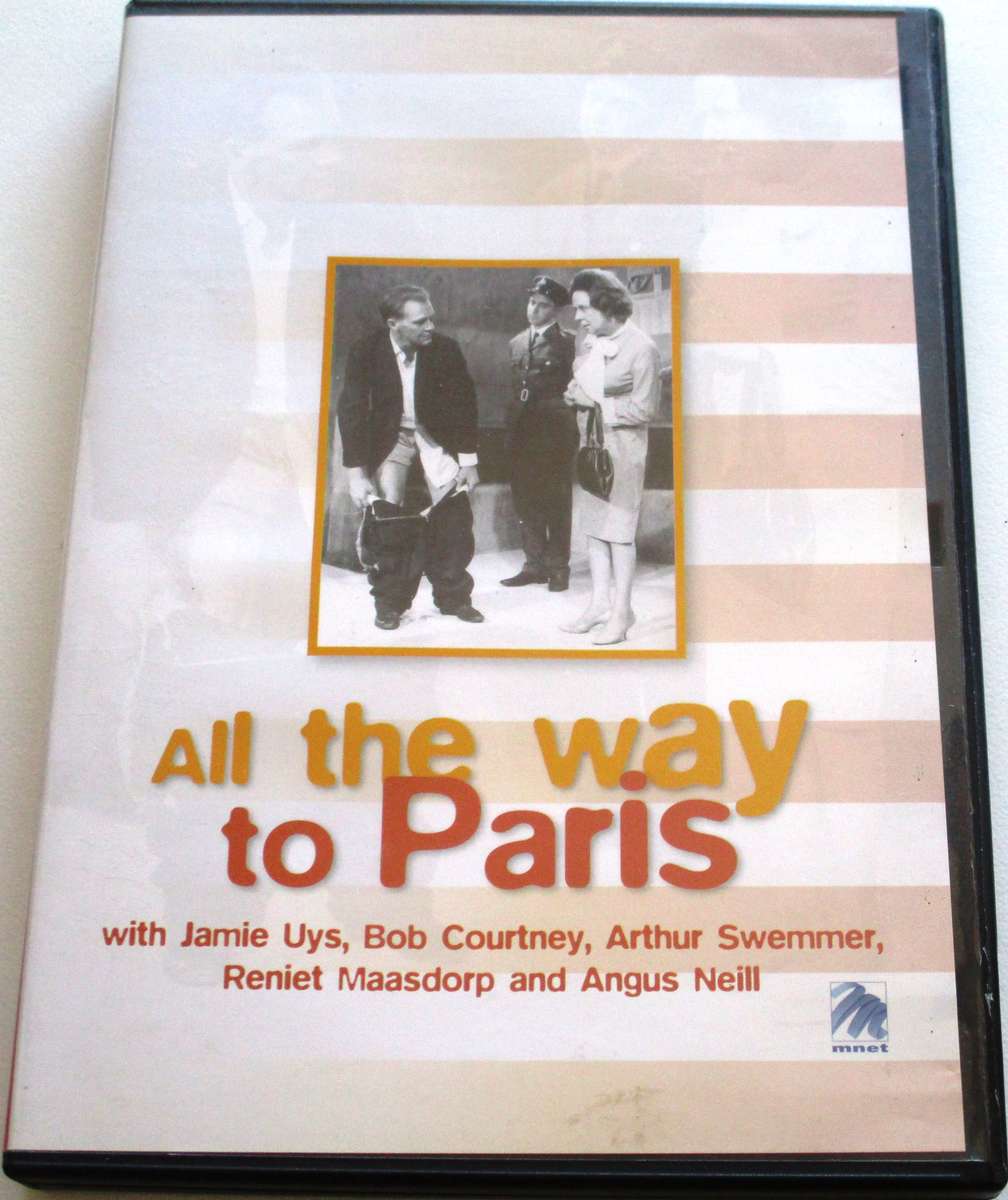 ALL THE WAY TO PARIS DVD [SA Shelf]