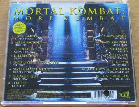 MORTAL KOMBAT: More Kombat CD [Gx7]