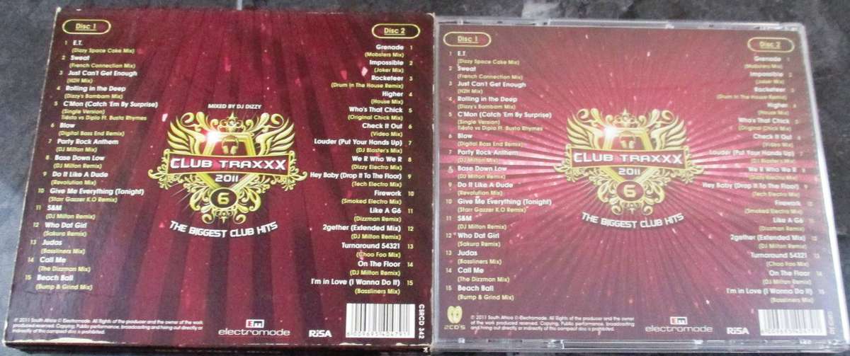 CLUB TRAXXX 2011 VOLUME 6 2xCD [G x 38]