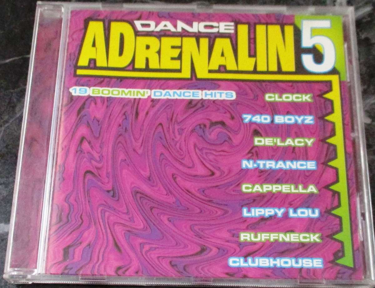 DANCE ADRENALIN 5 CD [G x 38]