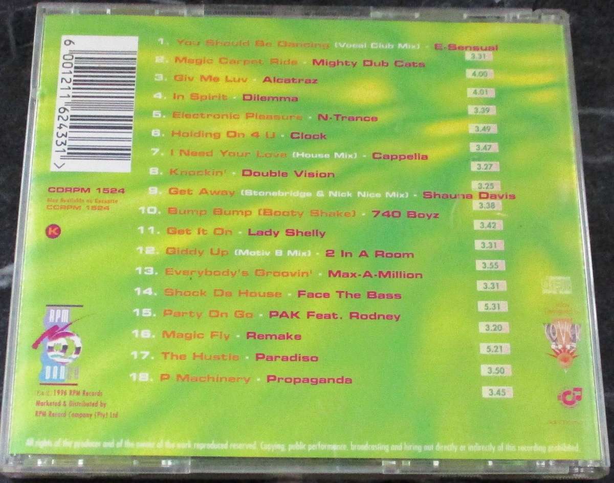 DANCE ADRENALIN 6 CD [G x 38]