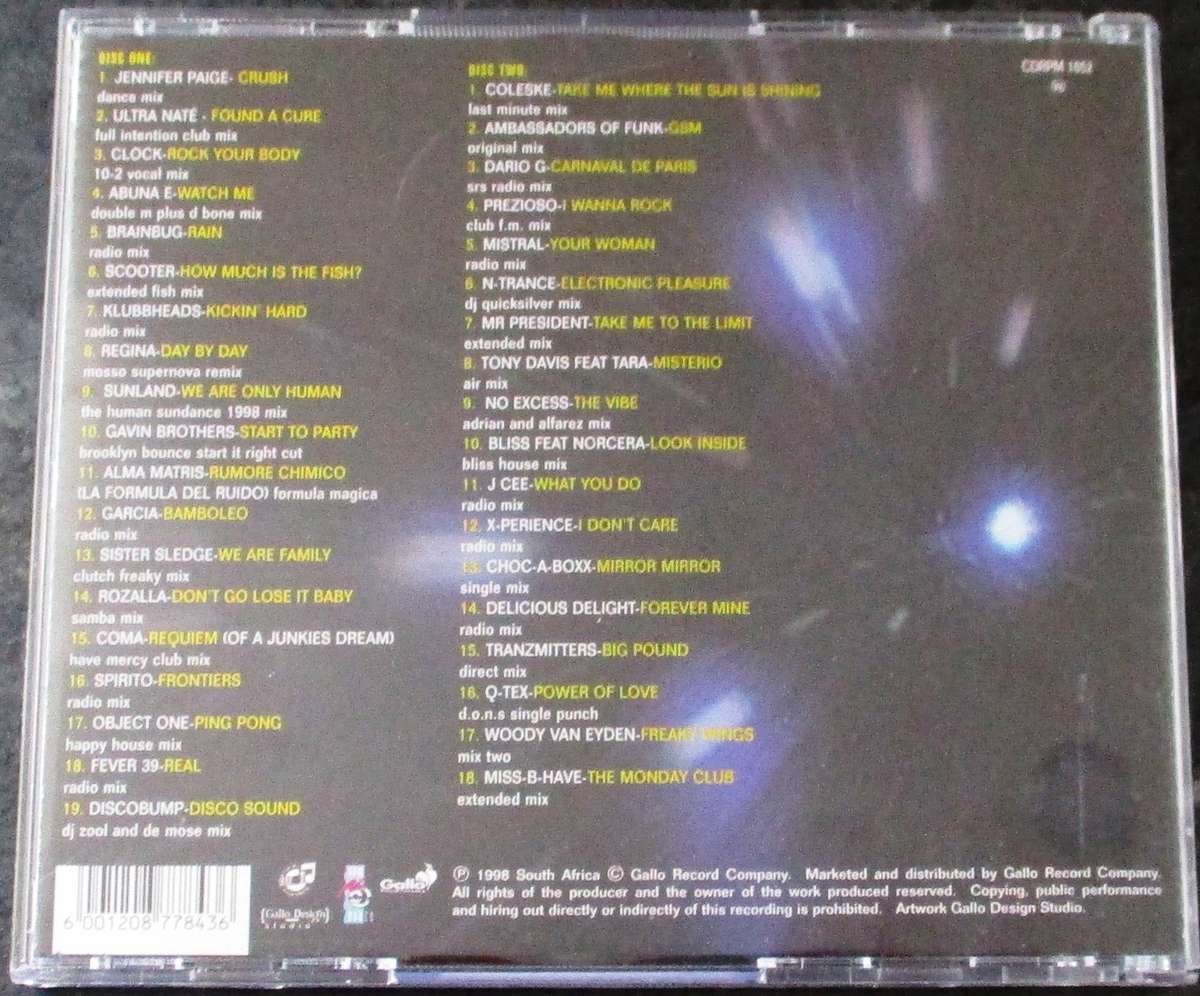 DANCE ADRENALIN 10 2xCD [G x 38]