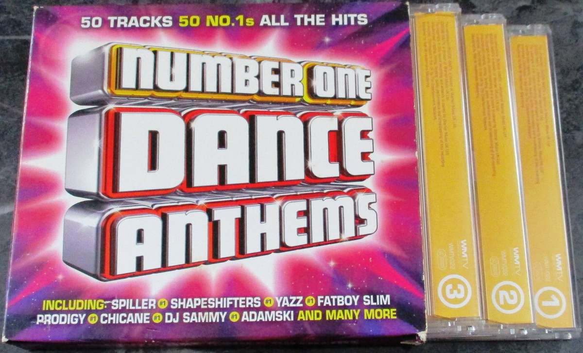 NUMBER ONE DANCE ANTHEMS 3xCD [G x 38]