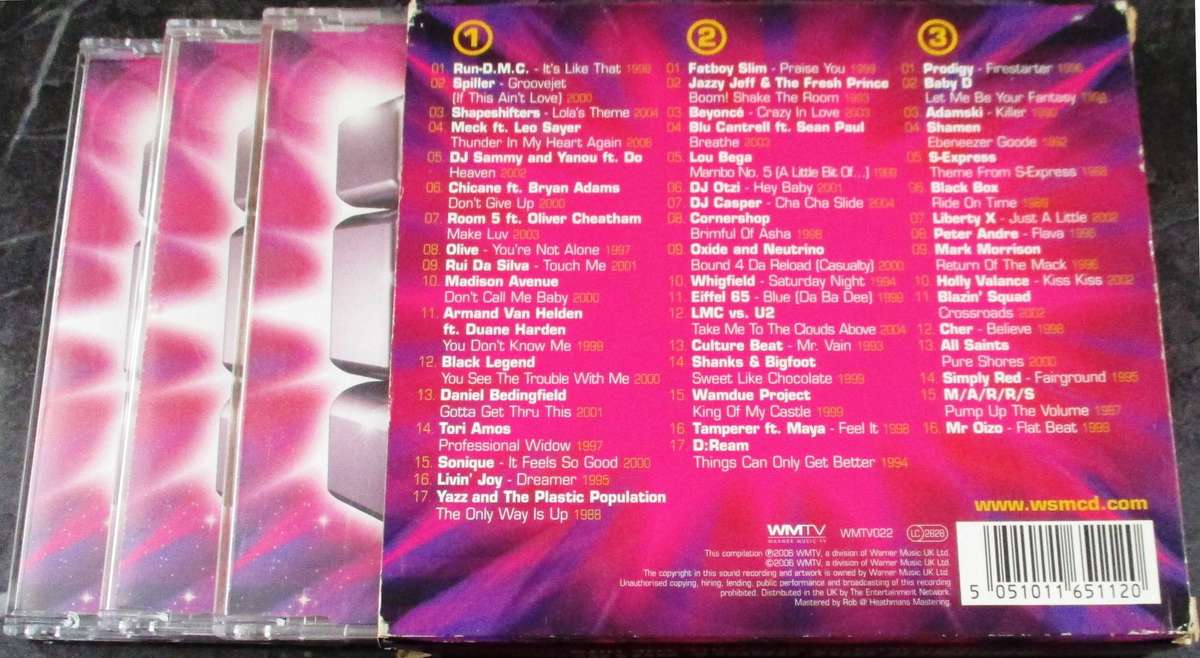 NUMBER ONE DANCE ANTHEMS 3xCD [G x 38]