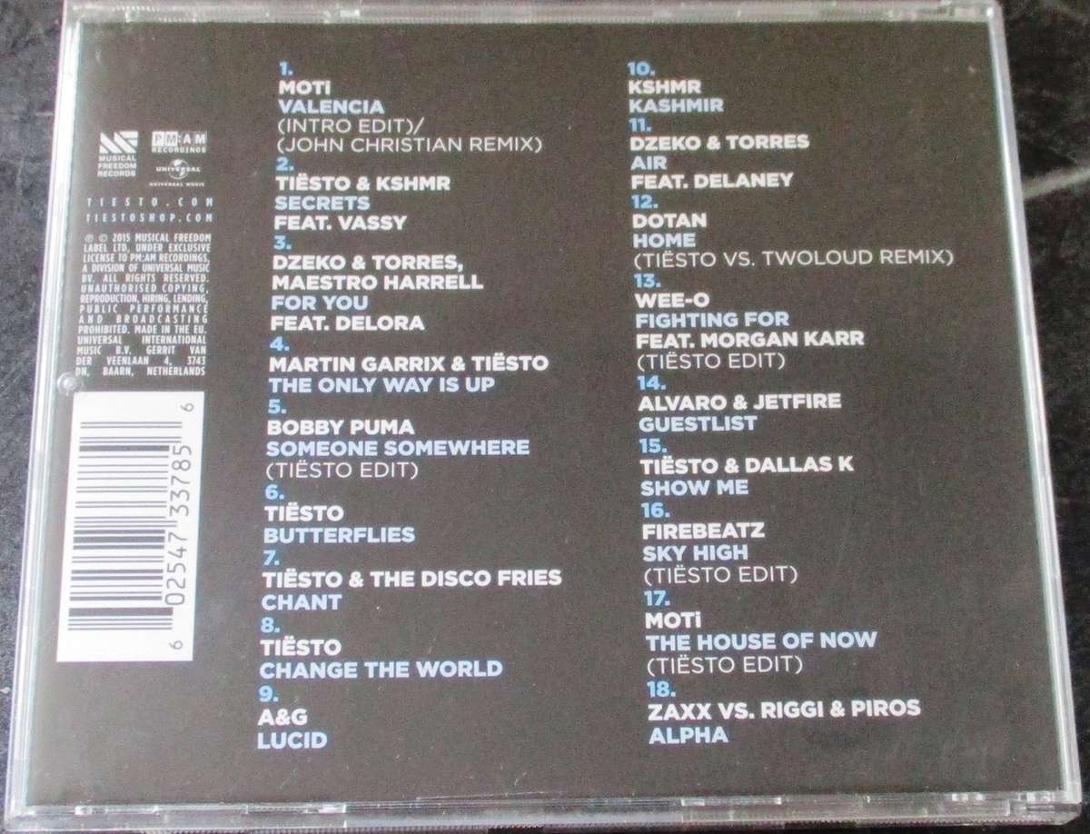 TIESTO Club L`ife Volume 4 NYC CD [G x 39]