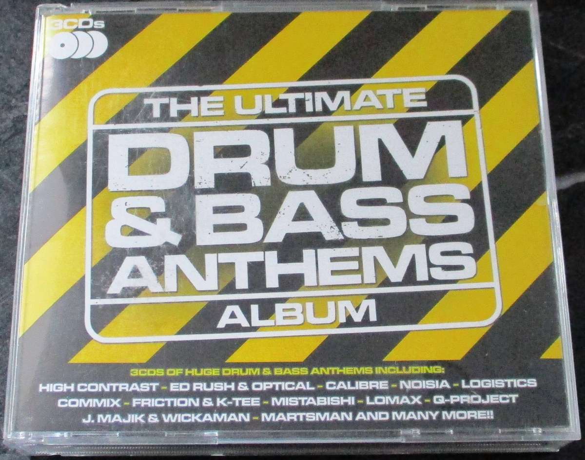 THE ULTIMATE DRUM & BASS ANTHEMS Album 3xCD [G x 39]