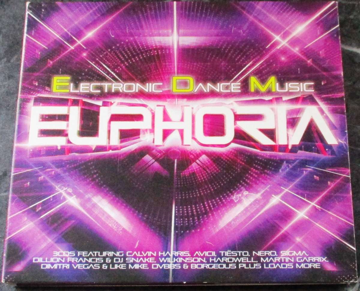 EUPHORIA Electronic Dance Music Digipak 3xCD [G x 39]