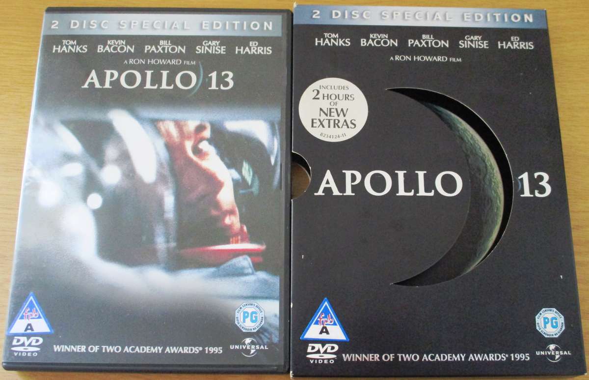 APOLLO 13 2-disc Special Edition 2xDVD Tom Hanks [Box Set shelf]