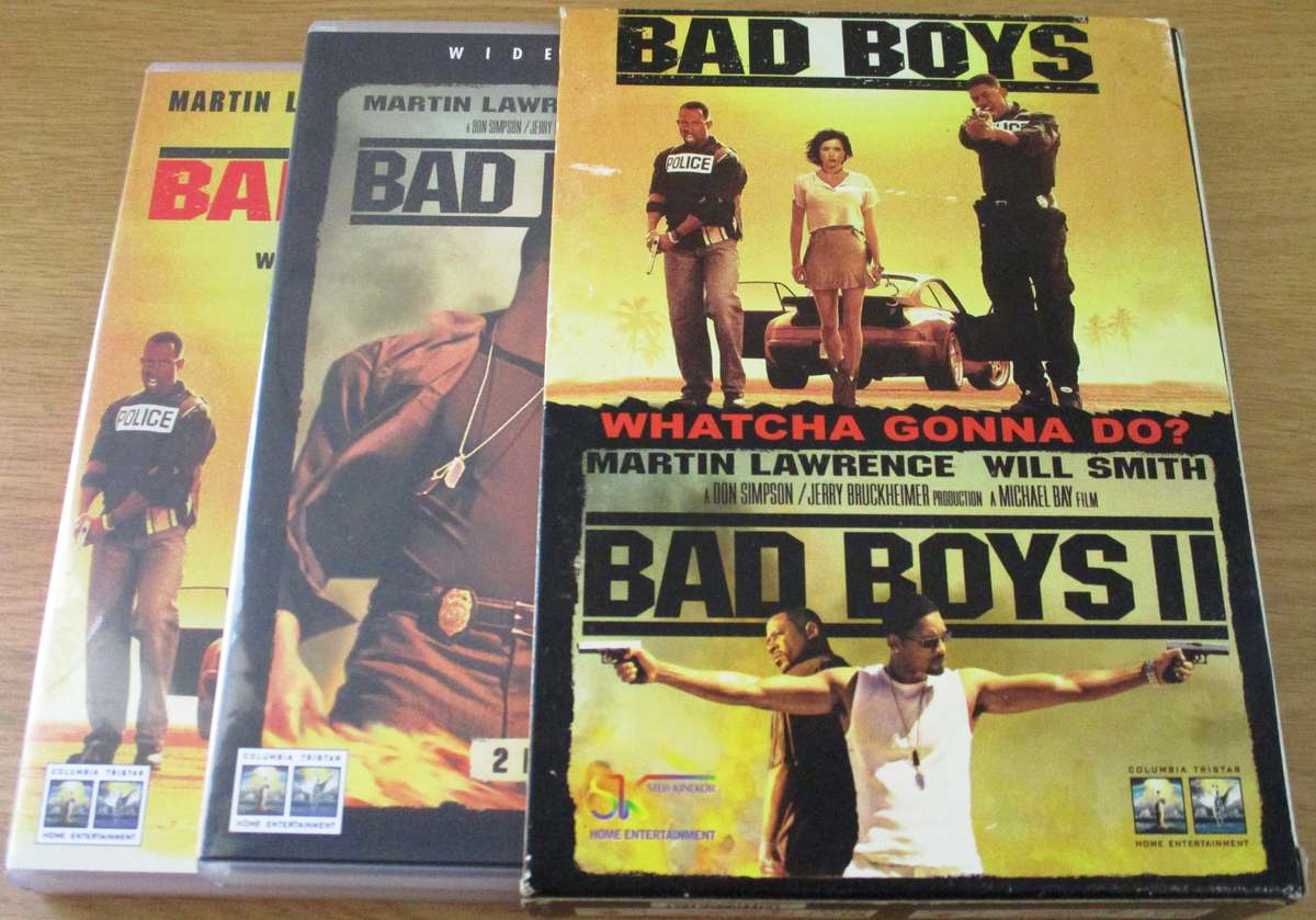 BAD BOYS + BAD BOYS 2 Special Edition DVD [Box Set shelf]