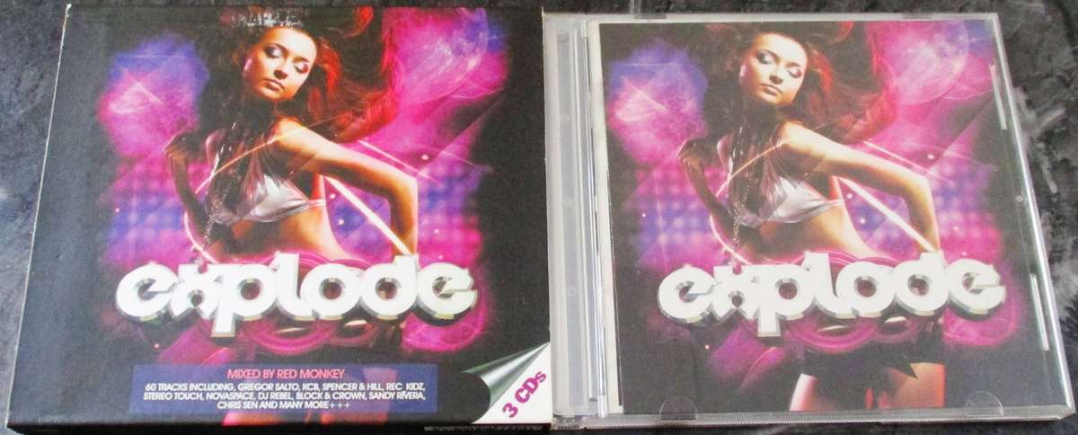 EXPLODE Mixed by Red Monkey 3xCD [G x 40]