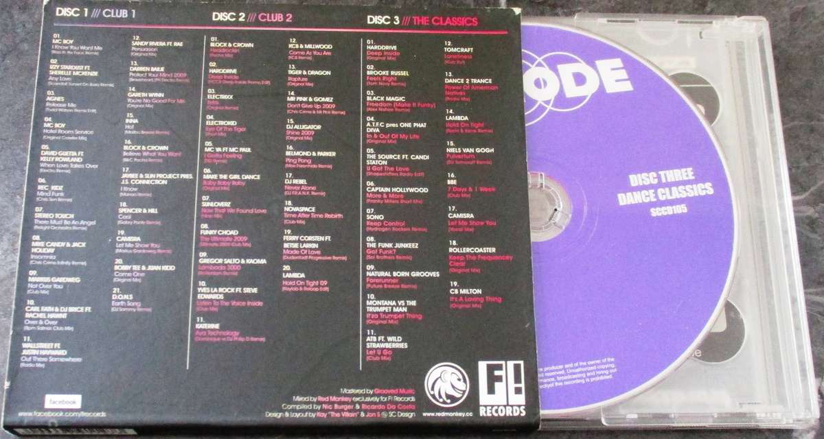 EXPLODE Mixed by Red Monkey 3xCD [G x 40]