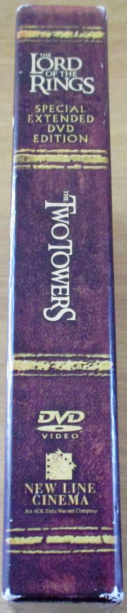 THE LORD OF THE RINGS The Two Towers Special Edition 4xDVD BOX SET [Box Set Shelf]