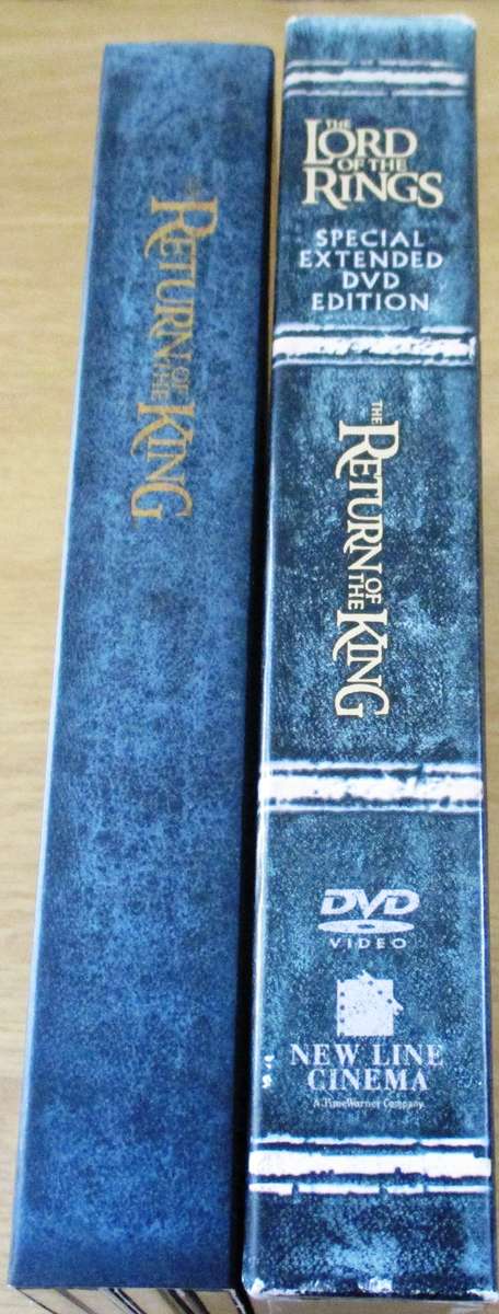 THE LORD OF THE RINGS The Return of the King Special Edition 4xDVD BOX SET [Box Set Shelf]