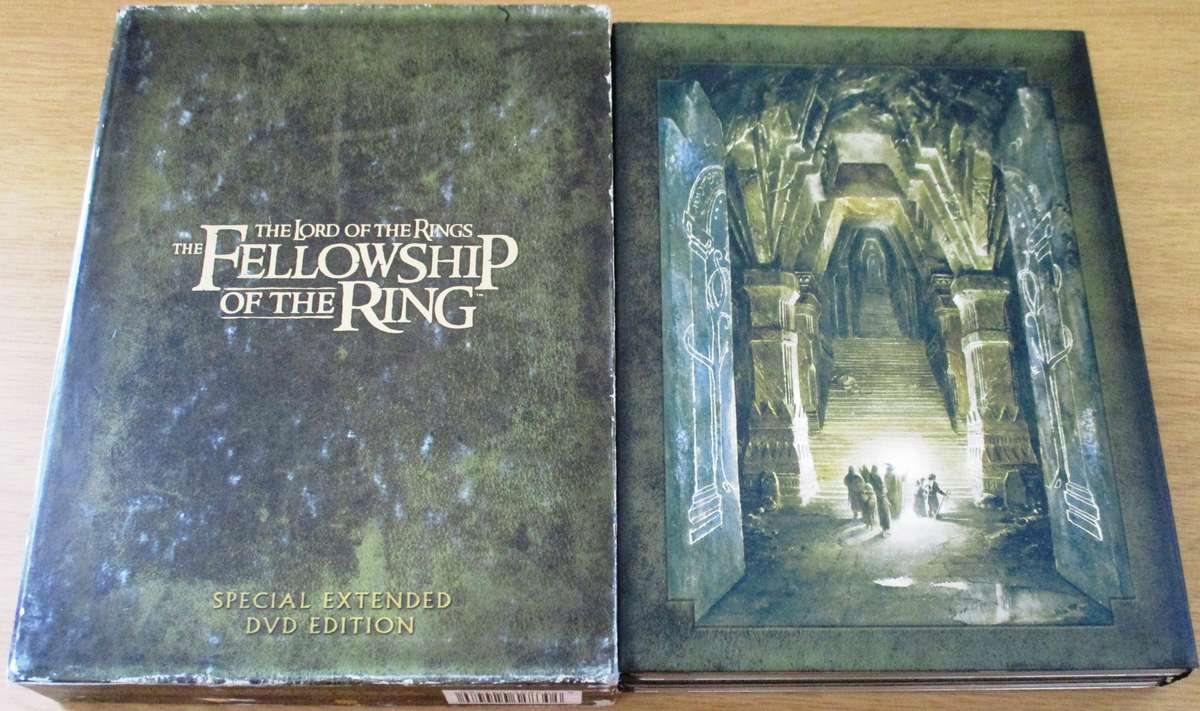 THE LORD OF THE RINGS The Fellowship of the Ring Special Edition 4xDVD BOX SET [Box Set Shelf]