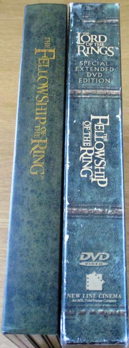 THE LORD OF THE RINGS The Fellowship of the Ring Special Edition 4xDVD BOX SET [Box Set Shelf]