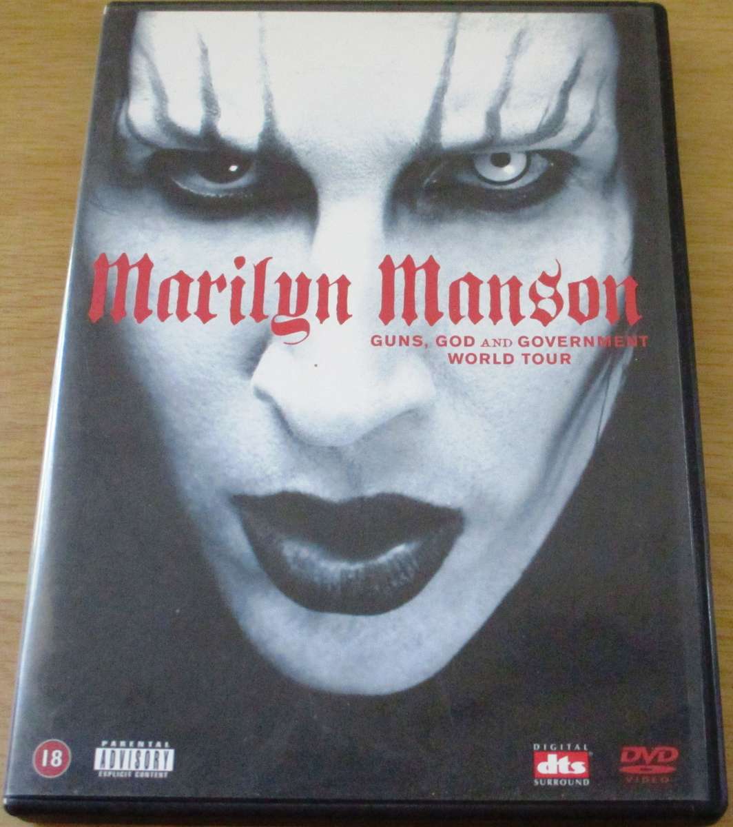 MARILYN MANSON Guns, God and Government World Tour DVD