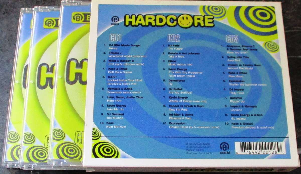 ESSENTIAL HARDCORE 3xCD [G X 40]