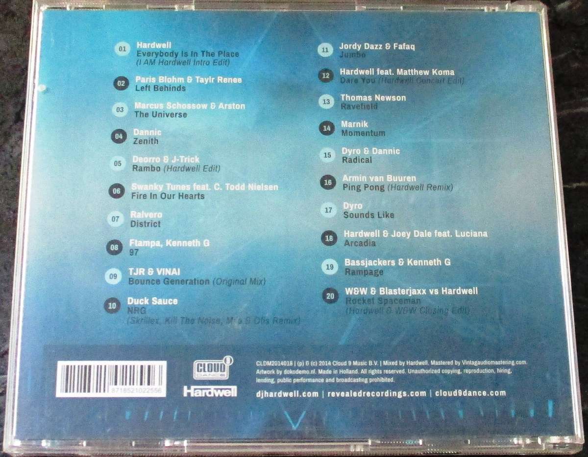 HARDWELL presents REVEALED Volume 5 CD [G X 40]