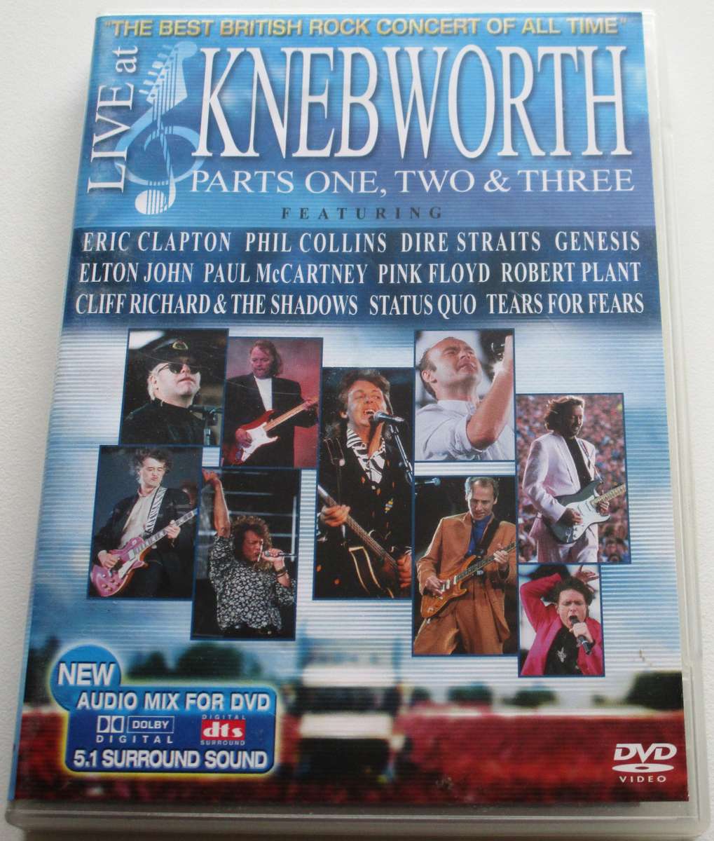 Rock - Live at Knebworth DVD was listed for 25.00 on 22 Jan at 11