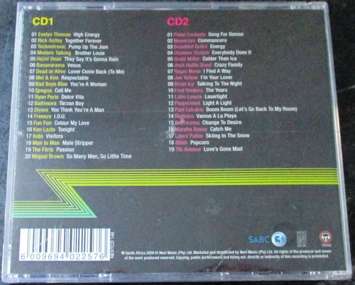 HI-NRG CLASSIX 2xCD [G X 40]