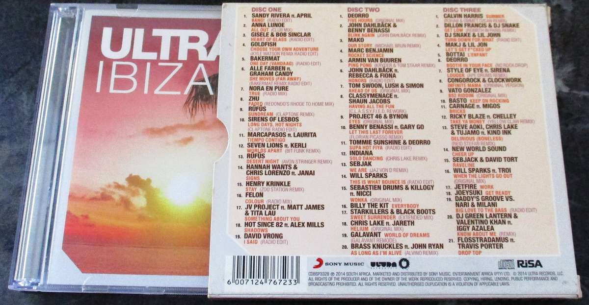 ULTRA IBIZA 3xCD [G X 40]
