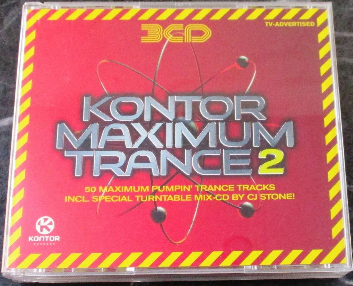KONTOR MAXIMUM TRANCE 2  3xCD FATBOX[G X 41]