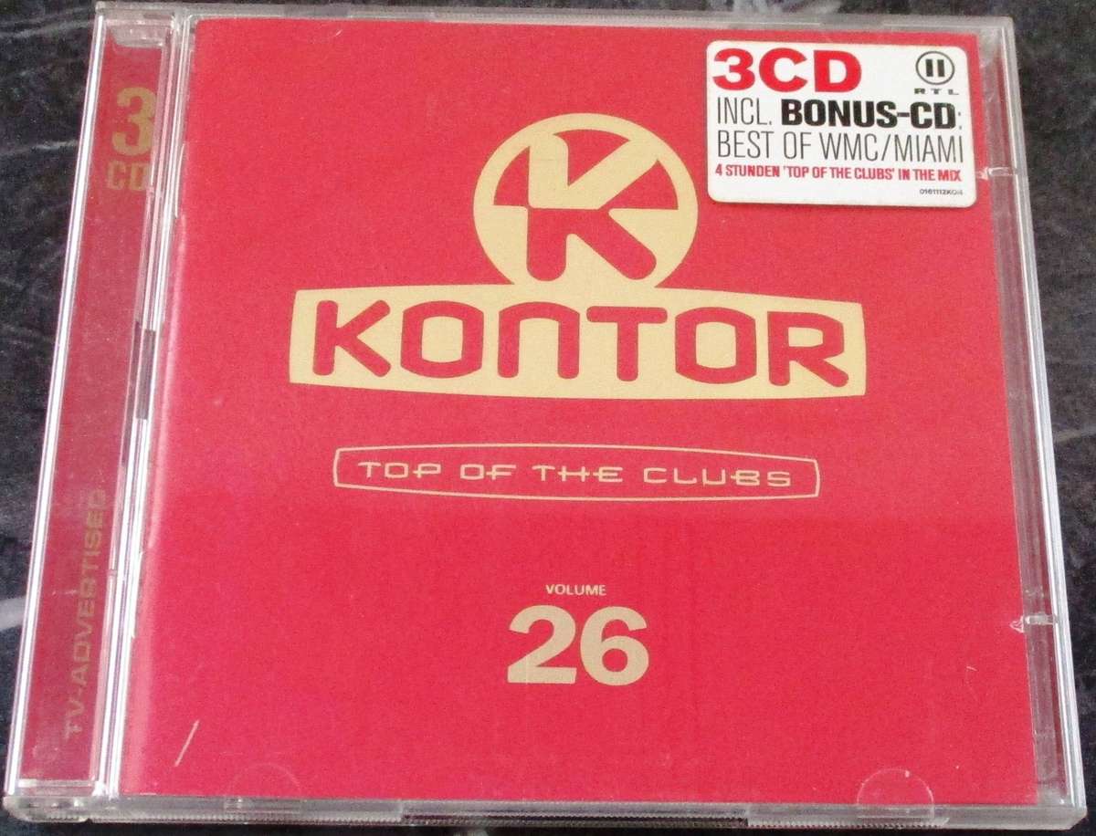 KONTOR Top of the Clubs Volume 26  3xCD [G X 41]