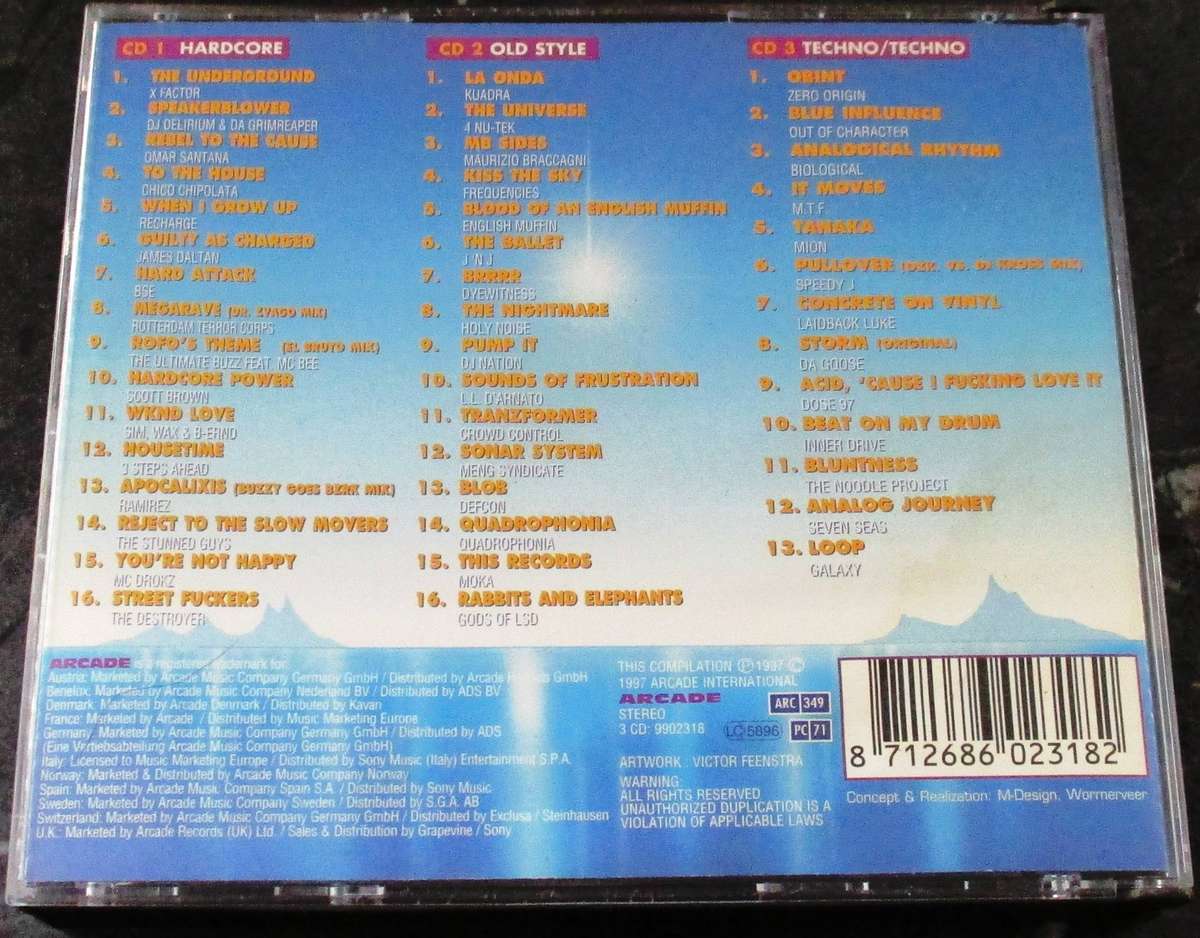 MYSTERY LAND The Winter Edition Hardcore.old style.techno CD [G X 41]