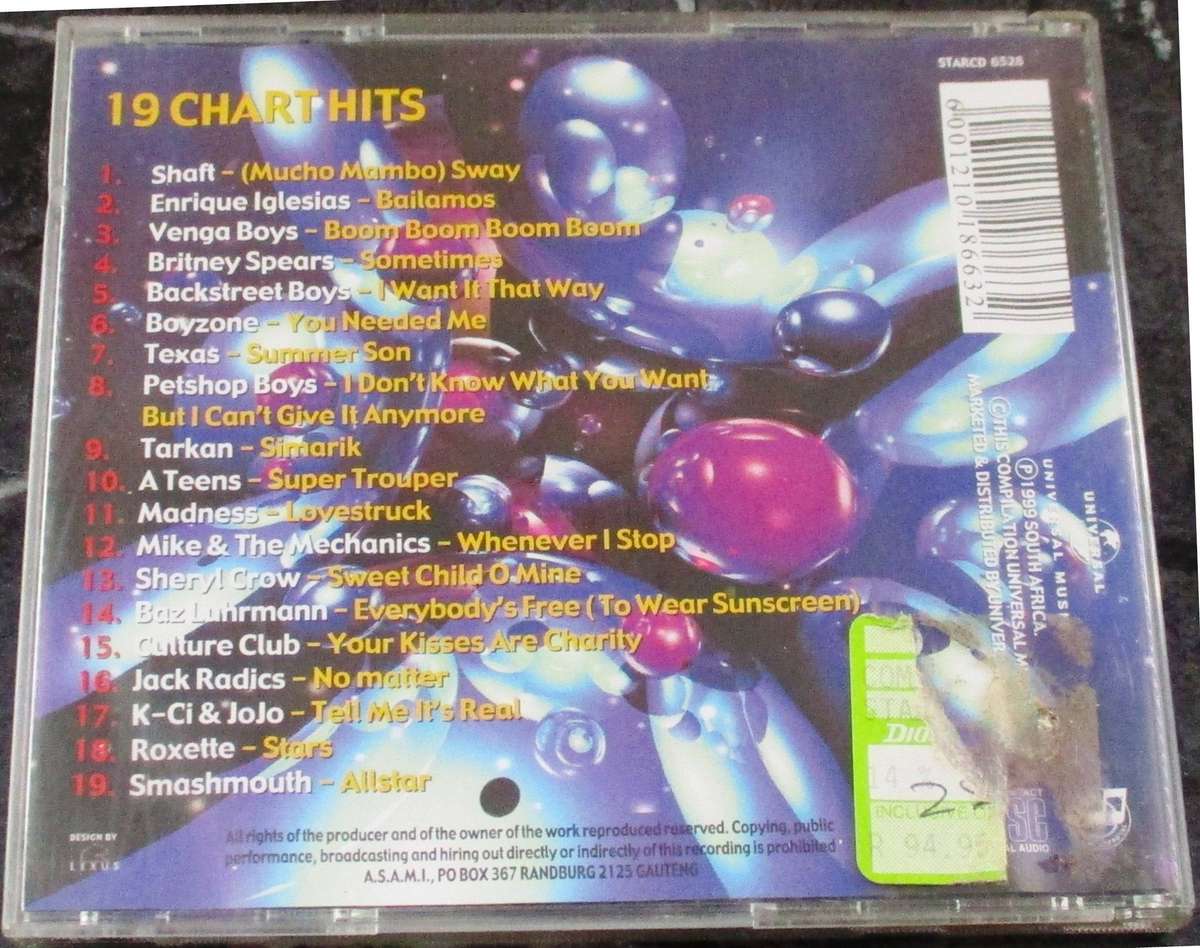 NOW THAT'S WHAT I CALL MUSIC 26 CD VG+