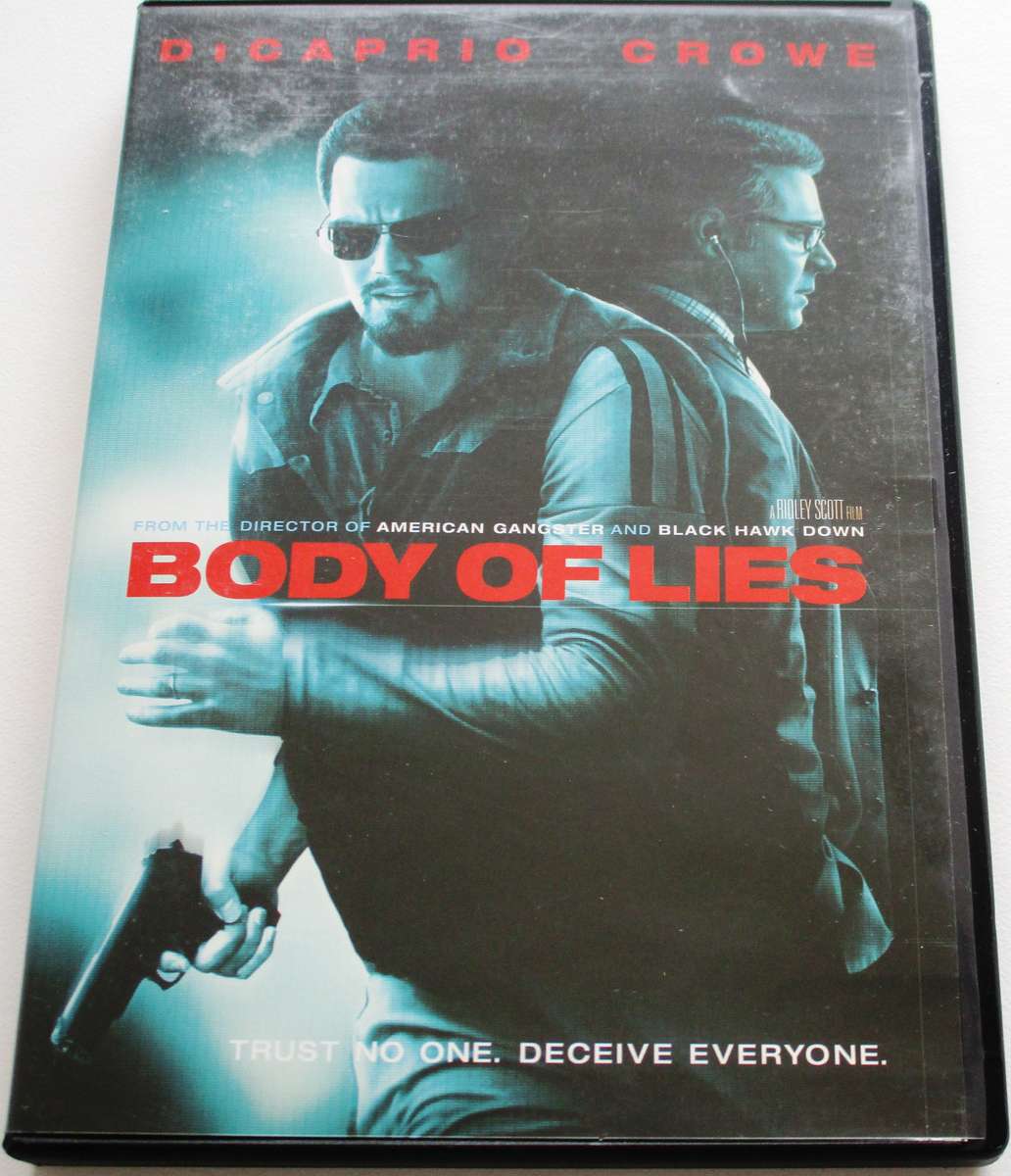 BODY OF LIES Di Caprio Crowe DVD [BBOX 6]