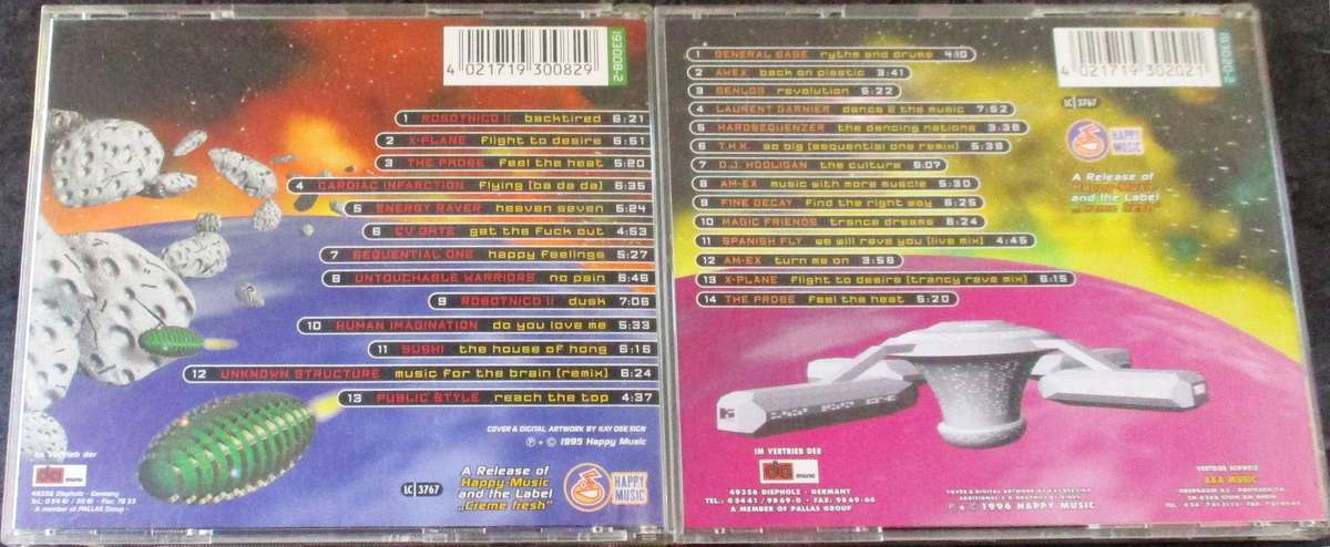 PLANET RAVE 1 + 2 CD  [G X 43]