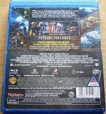 PACIFIC RIM BLU RAY   [BLU RAY SHELF]