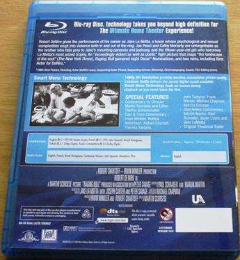 RAGING BULL BLU RAY Robert De Niro [BLU RAY SHELF]