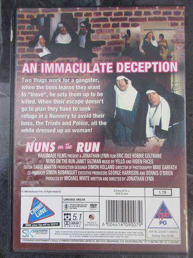 NUNS ON THE RUN DVD  [DVD BBOX 3] Region 2