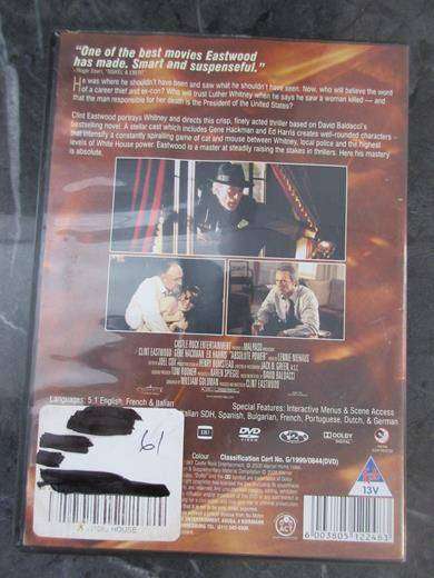 ABSOLUTE POWER DVD Clint Eastwood Gene Hackman [DVD BBOX 4] Region 2