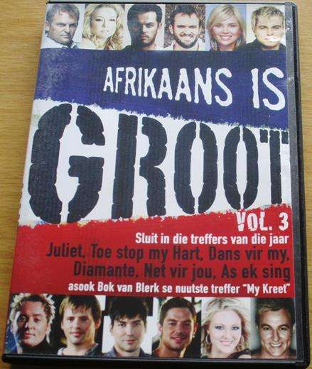 AFRIKAANS IS GROOT Vol.3 DVD