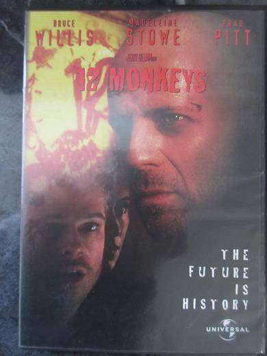 12 MONKEYS DVD Bruce Willis Brad Pitt [DVD BBOX 4] Region 2