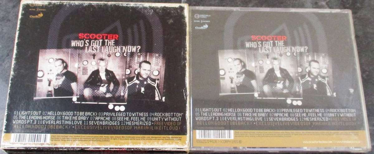 SCOOTER Who's Got the Last Laugh Now? CD [G X 43]