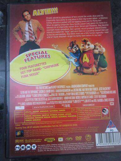 ALVIN AND THE CHIPMUNKS DVD [DVD BBOX 5] Region 2
